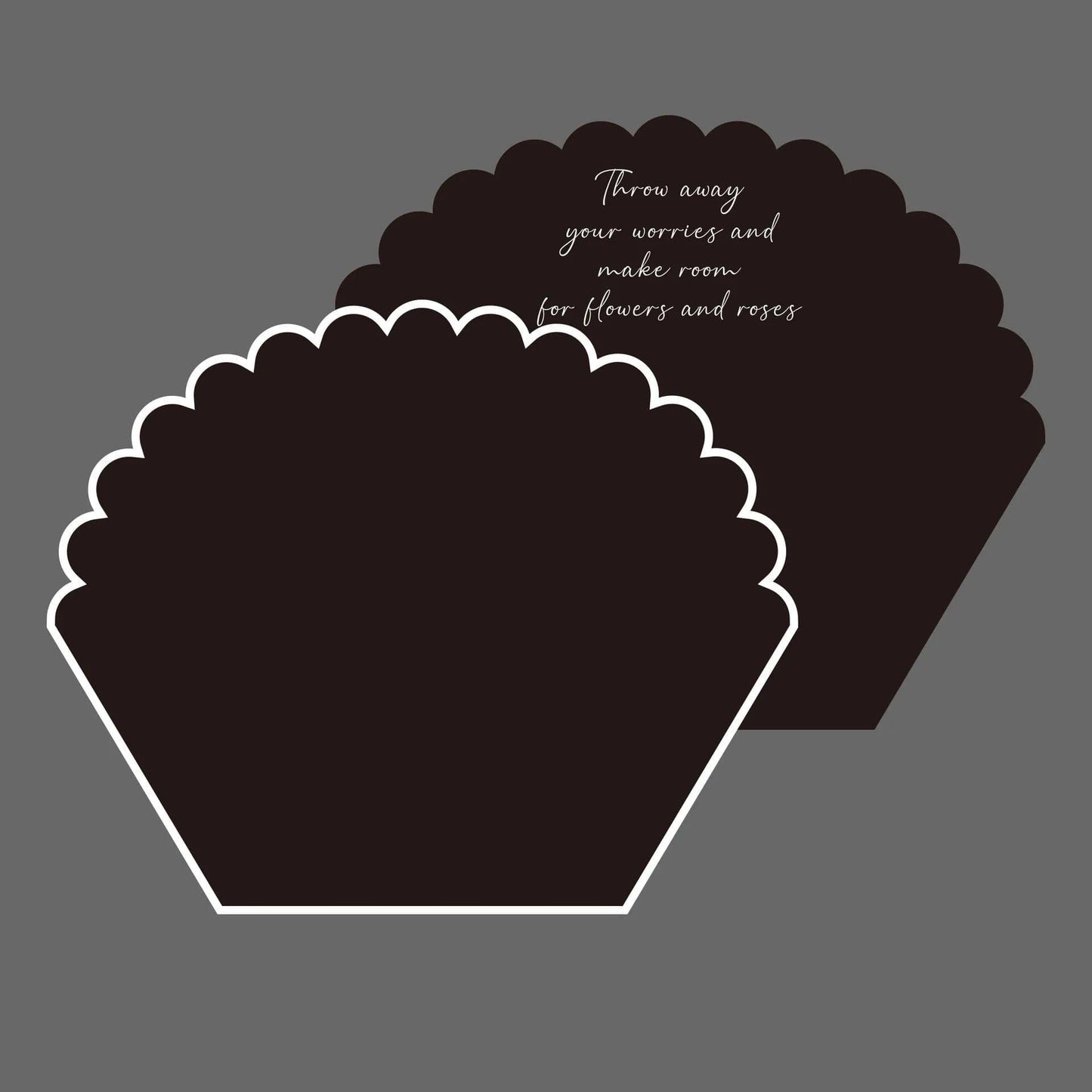 2024  Valentine's Day Hot Selling Creative 10pcs/bag Wavy Waterproof Paper.