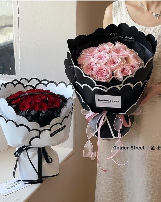 2024  Valentine's Day Hot Selling Creative 10pcs/bag Wavy Waterproof Paper.