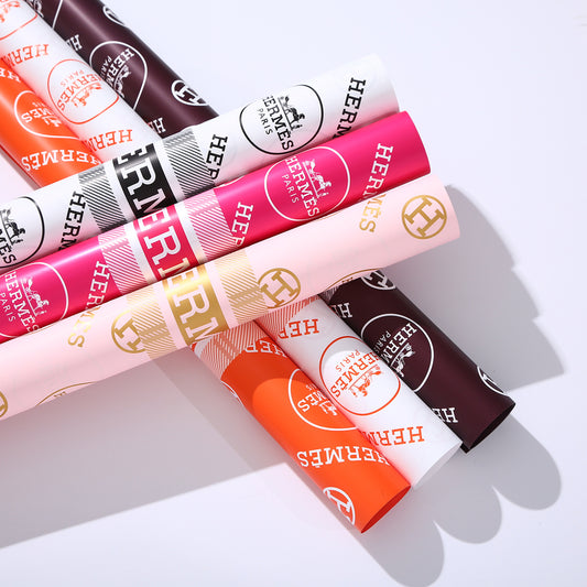 Hermes wrapping paper for elegant gifts, perfect luxury gift wrap to enhance exclusive presents.