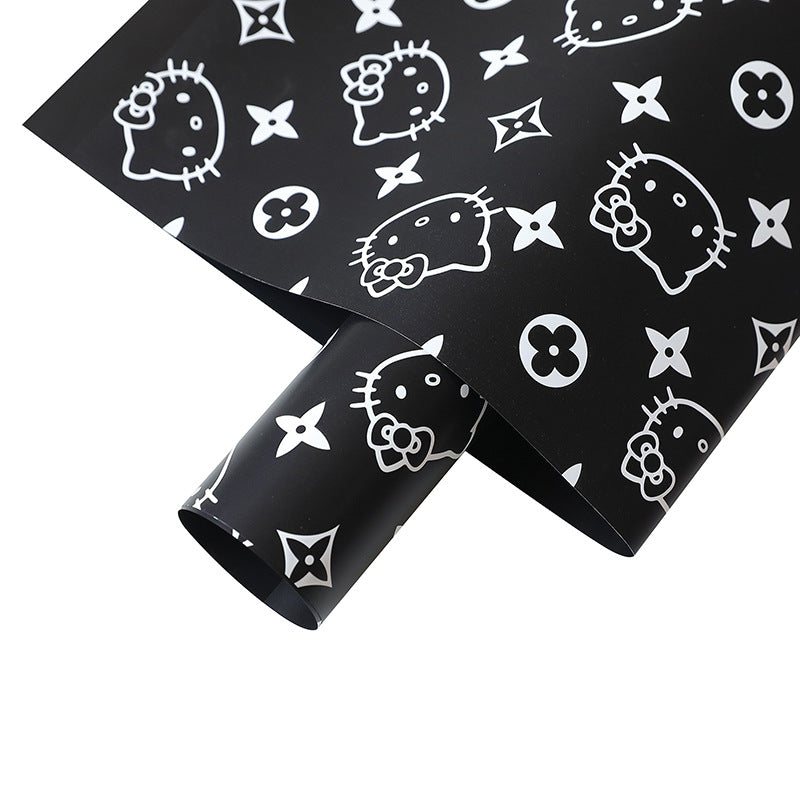 Kt Cat Korean Waterproof Flower Wrapping Paper,Pack 20 (57*57cm)