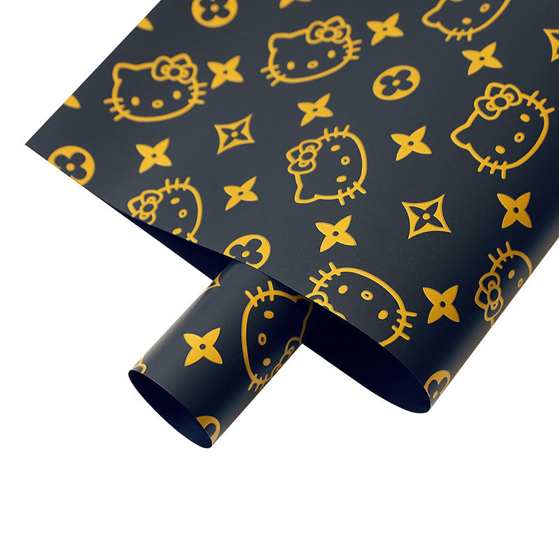 Kt Cat Korean Waterproof Flower Wrapping Paper,Pack 20 (57*57cm)