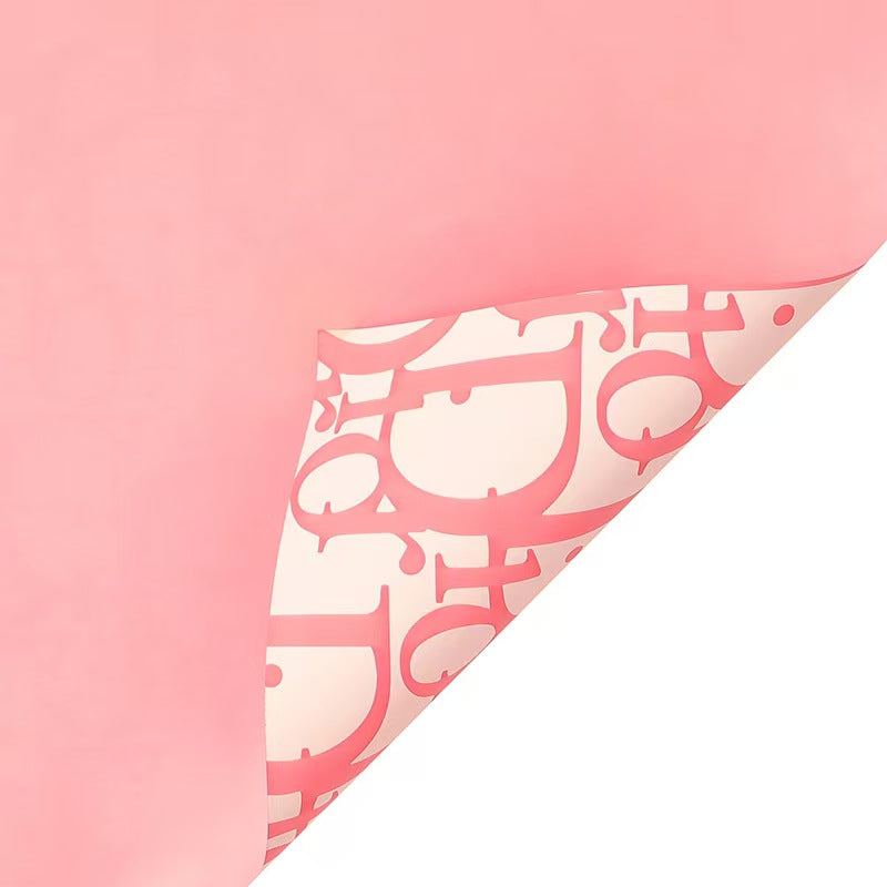 Papel de regalo de lujo para flores, papel de regalo impermeable, ramo de rosas, 22,8 x 22,8 pulgadas