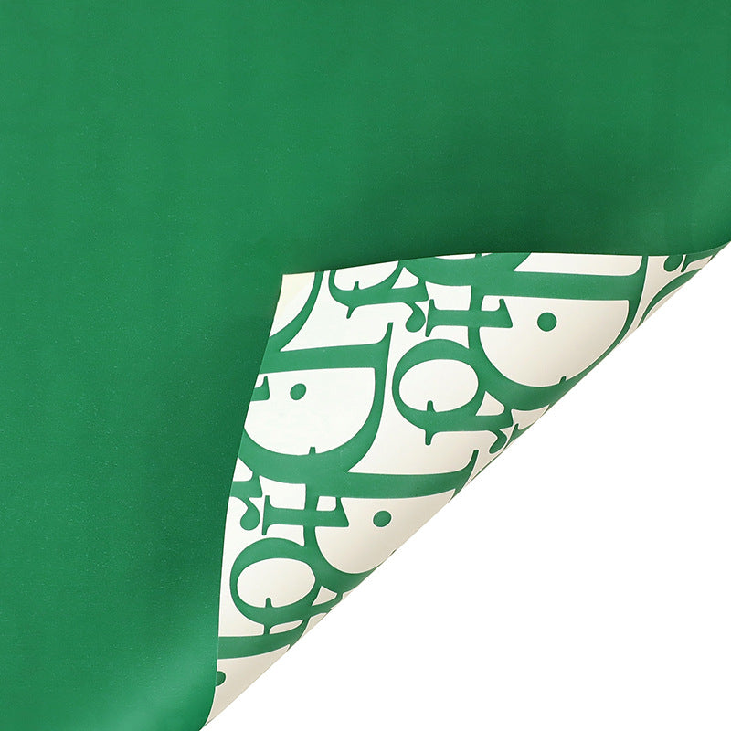 Papel de regalo de lujo para flores, papel de regalo impermeable, ramo de rosas, 22,8 x 22,8 pulgadas