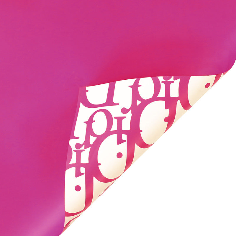 Papel de regalo de lujo para flores, papel de regalo impermeable, ramo de rosas, 22,8 x 22,8 pulgadas