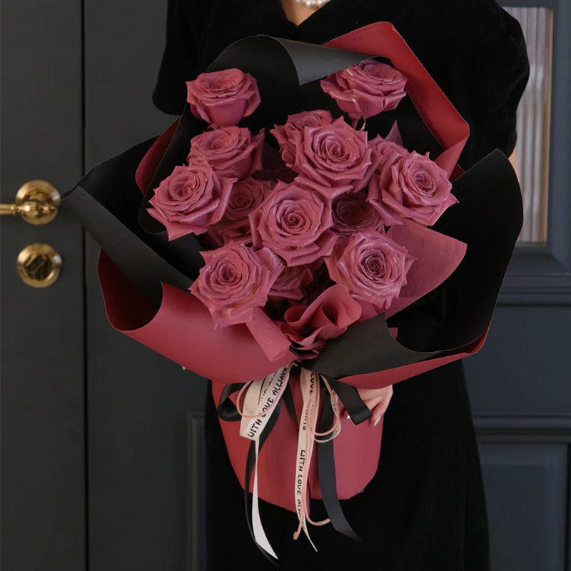 Elegant premium paper flowers in a beautifully crafted bouquet paper arrangement for sophisticated event decor.