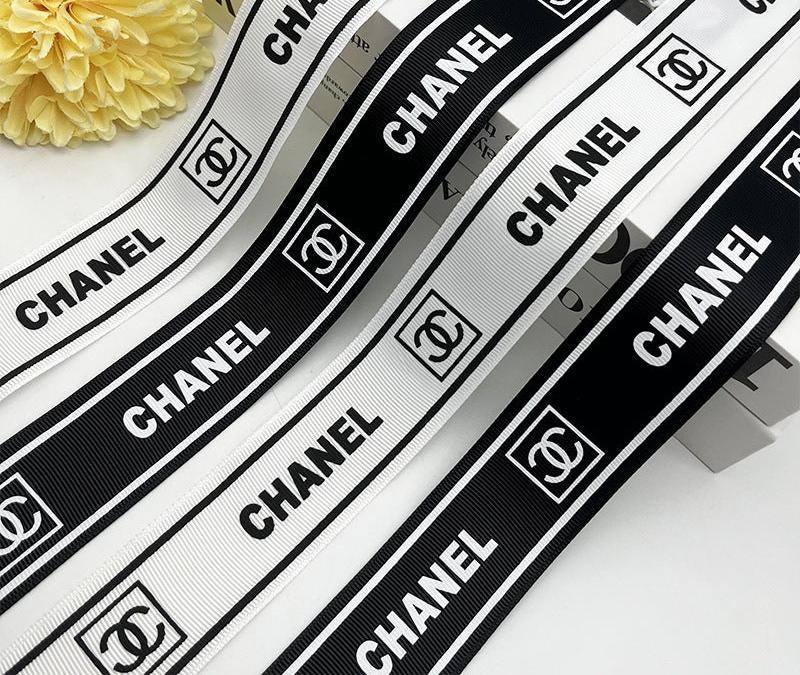 4cm Threaded Branded Gift Box Ribbon.