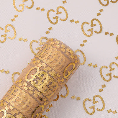 Flower Packaging Mesh Creative Packaging Yarn,50cm*5yards.