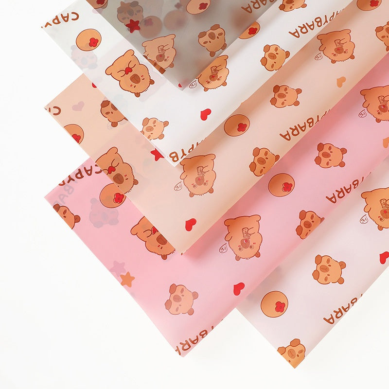 Capybara Wrapping Paper Pack 20 (57x57cm).