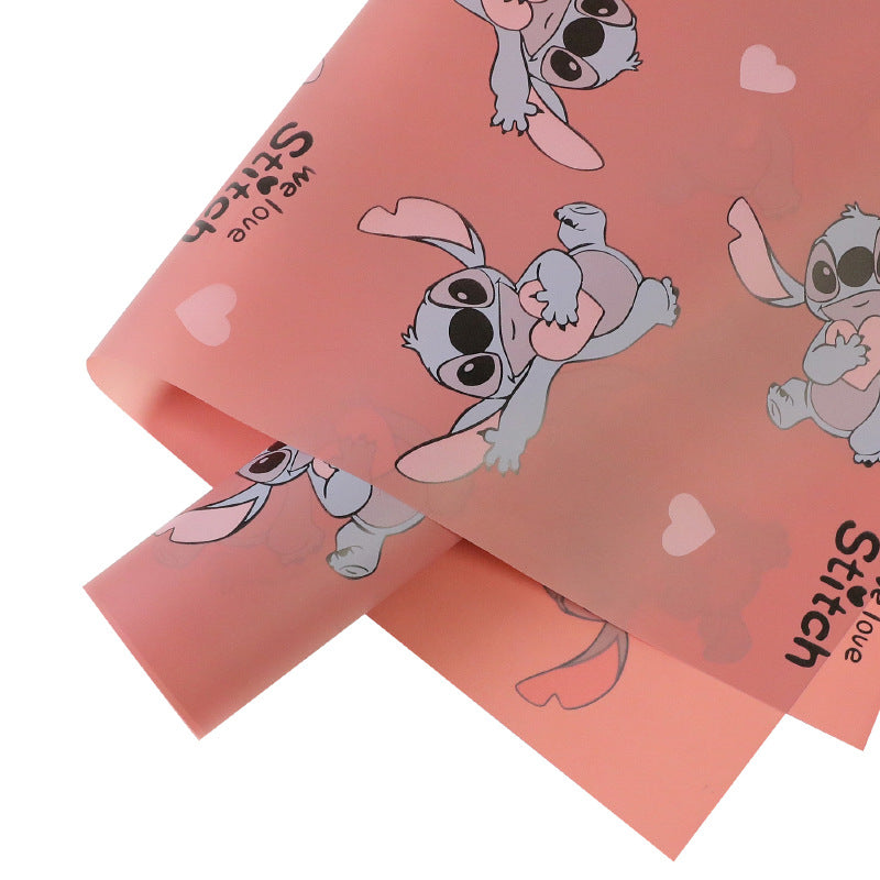 Premium Stitch Wrapping Paper with elegant gift design, perfect for upscale and stylish present wrapping.