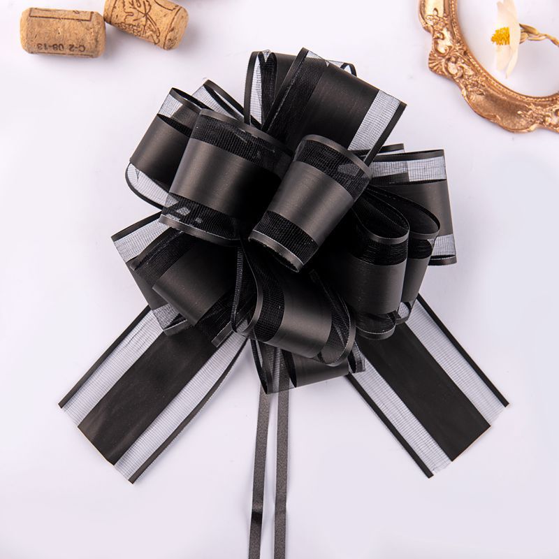 Natural Color Organza Ribbon – Solid Color Curling Ribbon for Bouquets & Gifts 20pcs