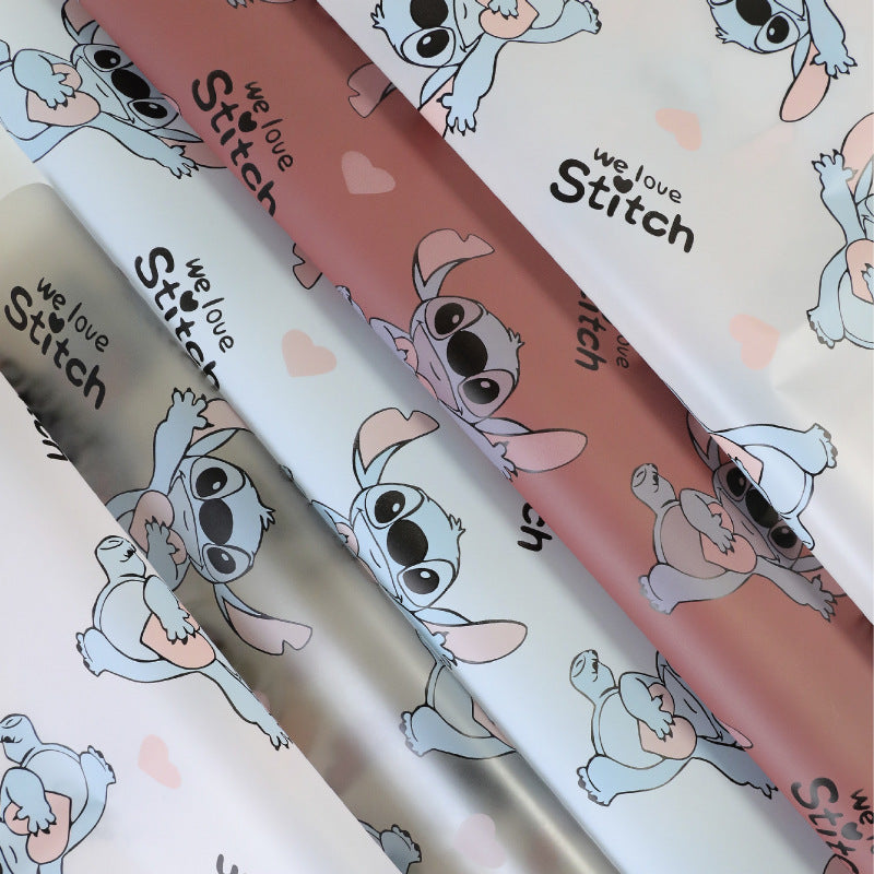 Premium Stitch Wrapping Paper with elegant gift design, perfect for upscale and stylish present wrapping.