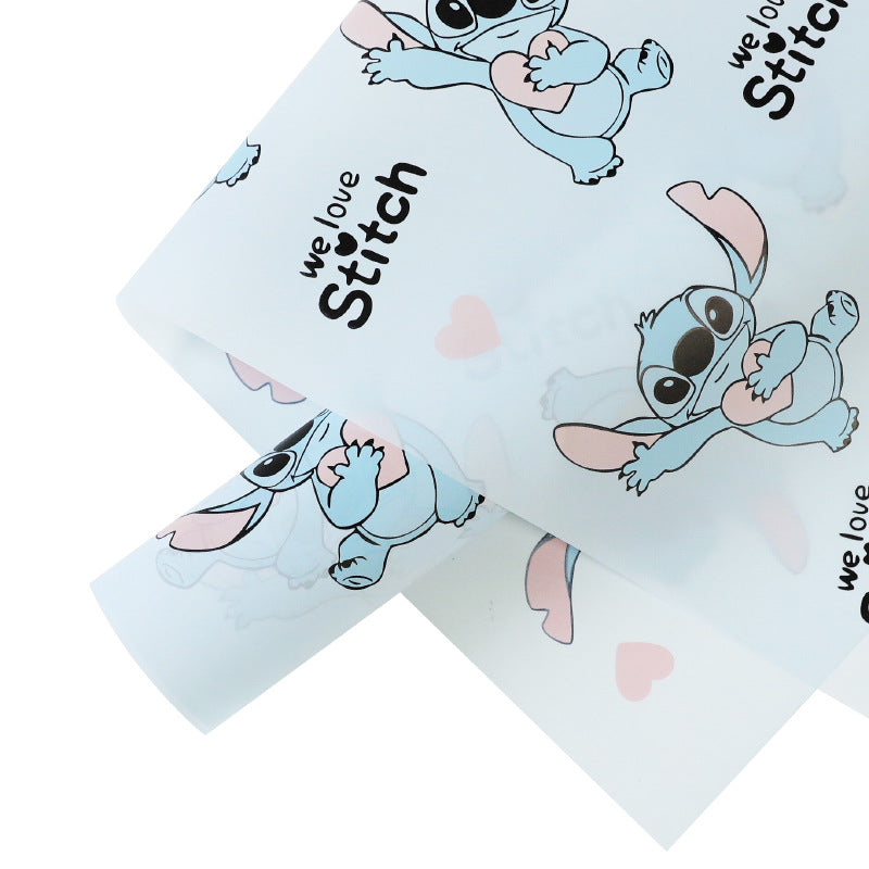 Premium Stitch Wrapping Paper with elegant gift design, perfect for upscale and stylish present wrapping.