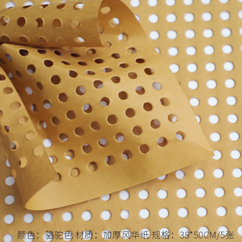 Dopamine Cave Flower Wrapping Paper Pack 5 (38*50cm).