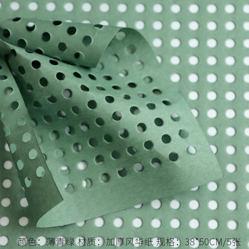 Dopamine Cave Flower Wrapping Paper Pack 5 (38*50cm).