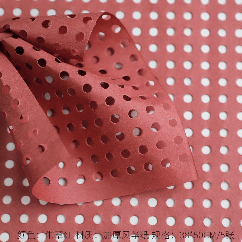 Dopamine Cave Flower Wrapping Paper Pack 5 (38*50cm).