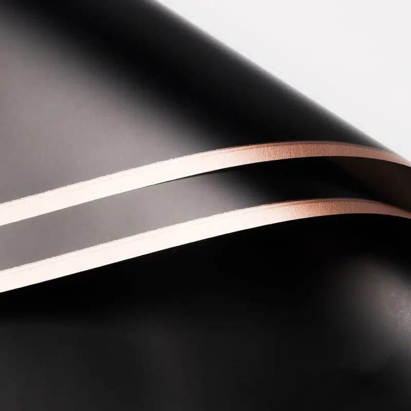 Golden Edge Waterproof Wrapping Paper,Pack 20(57*57cm).