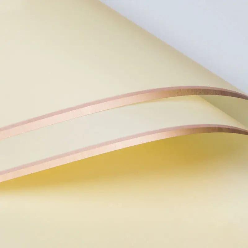 Golden Edge Waterproof Wrapping Paper,Pack 20(57*57cm).