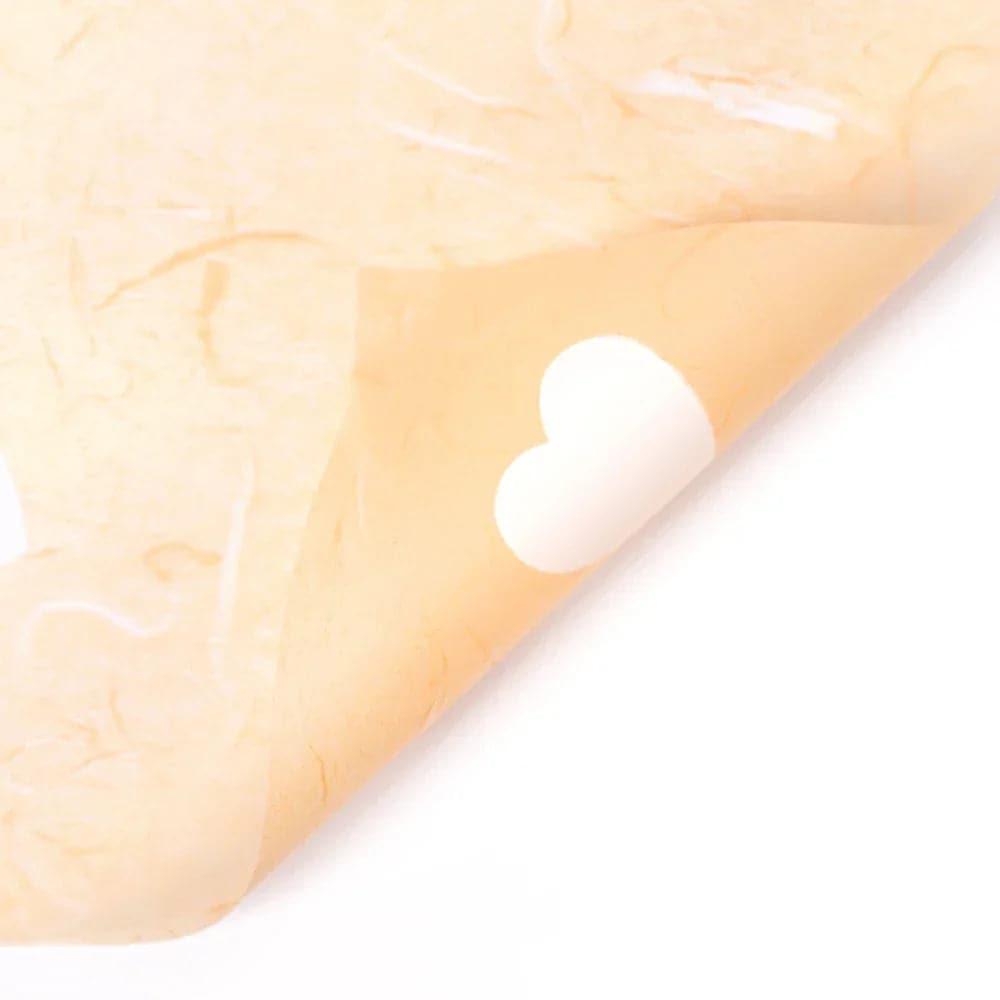 Heart Shape Hollow-carved Design Printed Paper,22.8*22.8 inch.