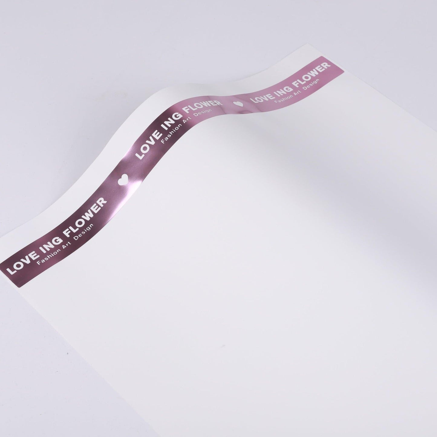 Hot Stamping Noble Simple Waterproof Flower Wrapping Paper Thickened Flower Packaging.
