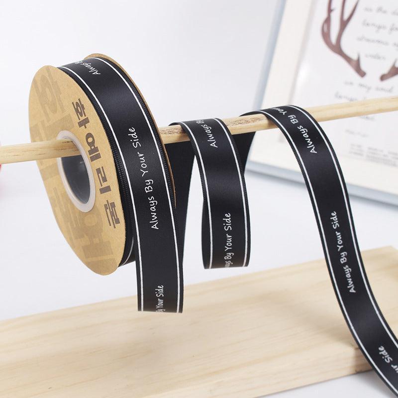 【Always by your side】Floral Ribbons Baked Ribbons, 40 Yards.