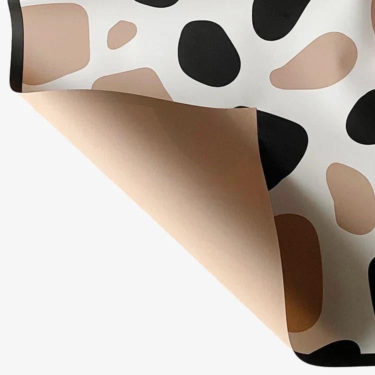 Law Of The Jungle Series Waterproof Korean Flower Wrapping Paper,22.8*22.8 inch.