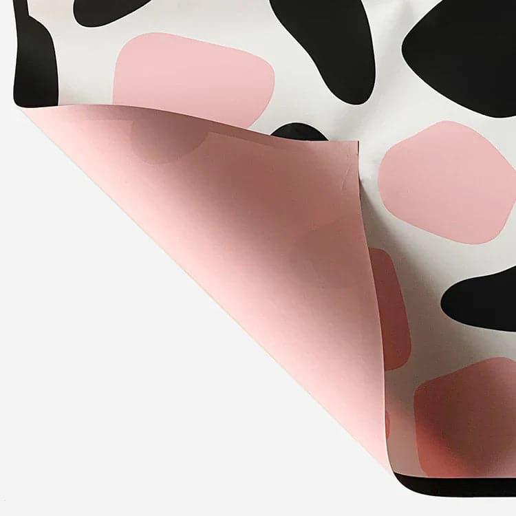 Law Of The Jungle Series Waterproof Korean Flower Wrapping Paper,22.8*22.8 inch.