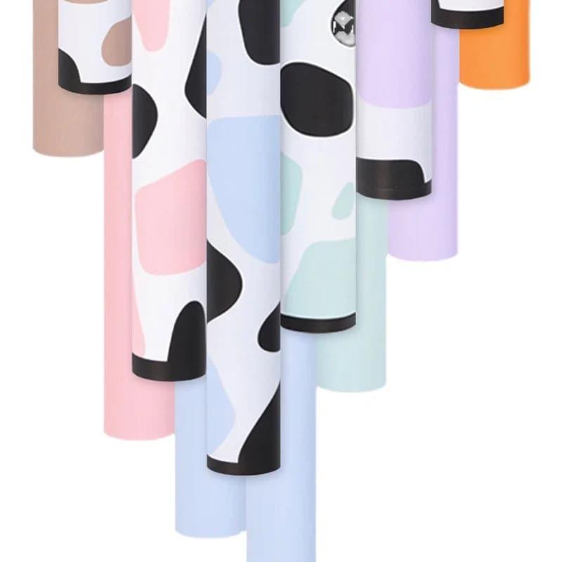 Law Of The Jungle Series Waterproof Korean Flower Wrapping Paper,22.8*22.8 inch.