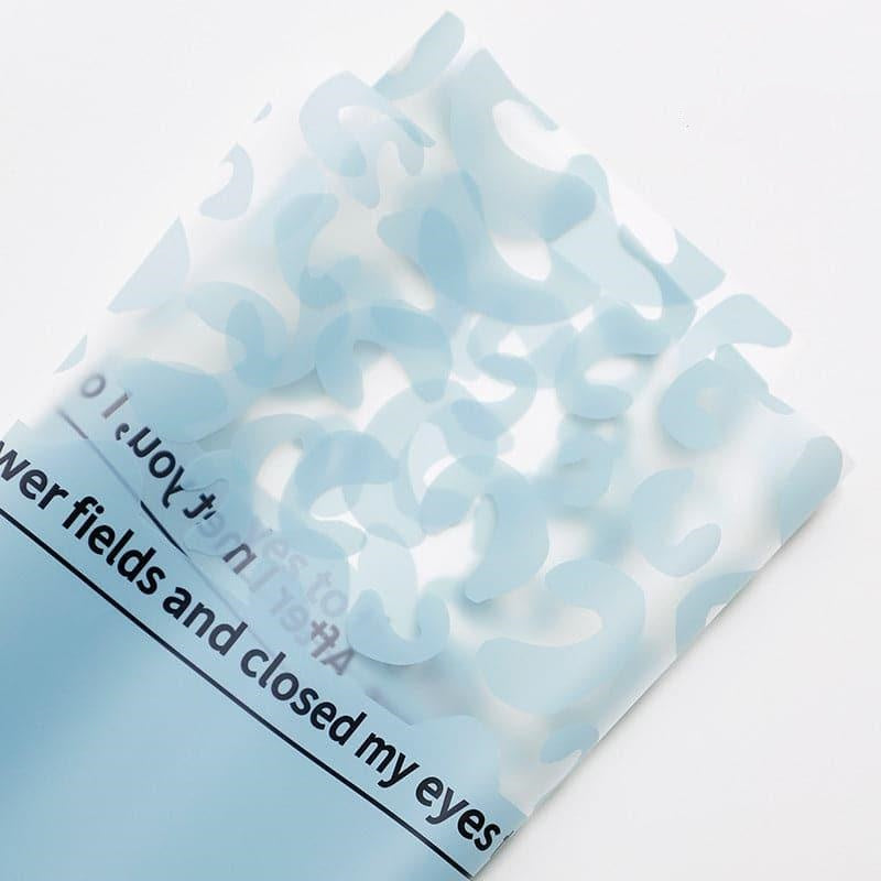 Leopard Waterproof Bouquet Wrapping Paper,Pack 20 (57x57cm).