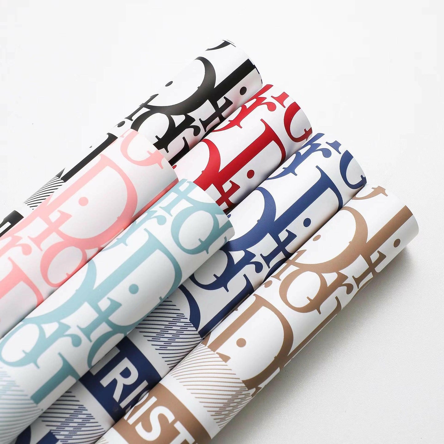 Elegant Dior flower wrapping and gift paper showcasing luxury floral designs for premium gifting experiences.