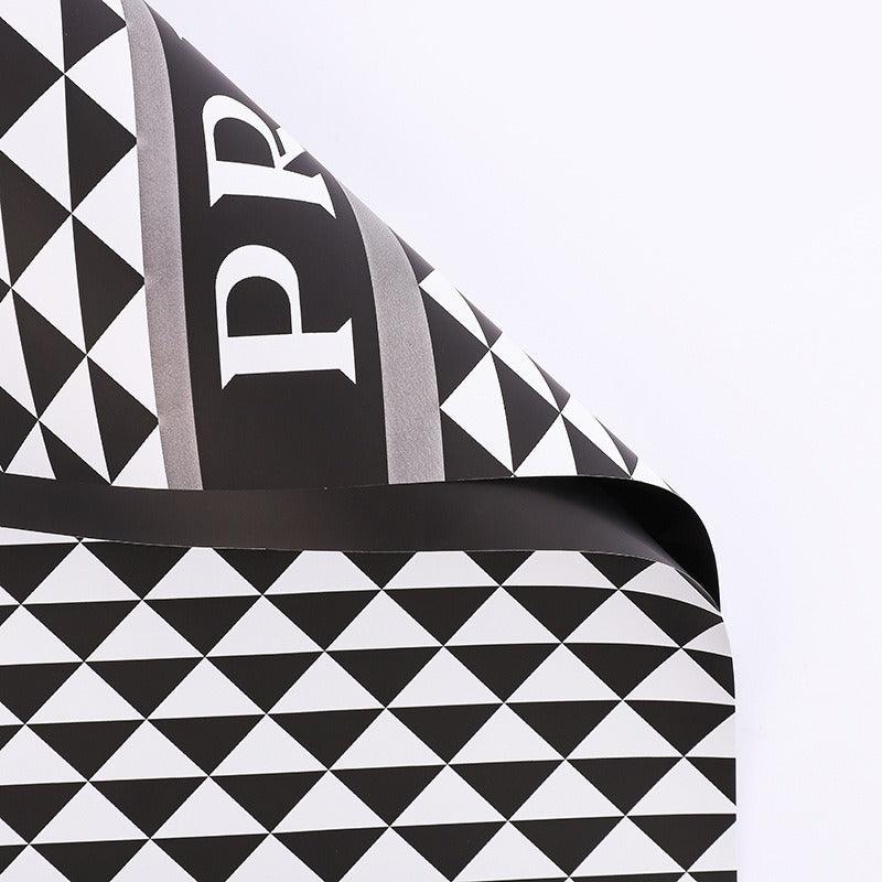 Luxury Style Floral Waterproof Flowers Wrapping Paper,22.8*22.8 inch - HUAYI