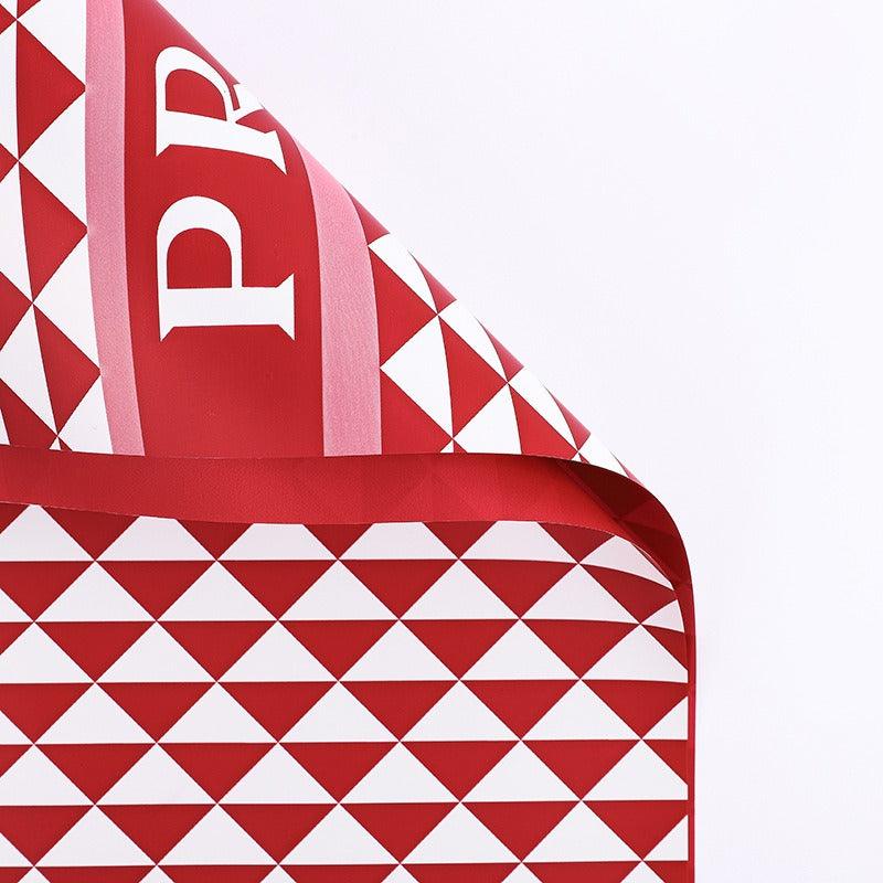 Luxury Style Floral Waterproof Flowers Wrapping Paper,22.8*22.8 inch - HUAYI