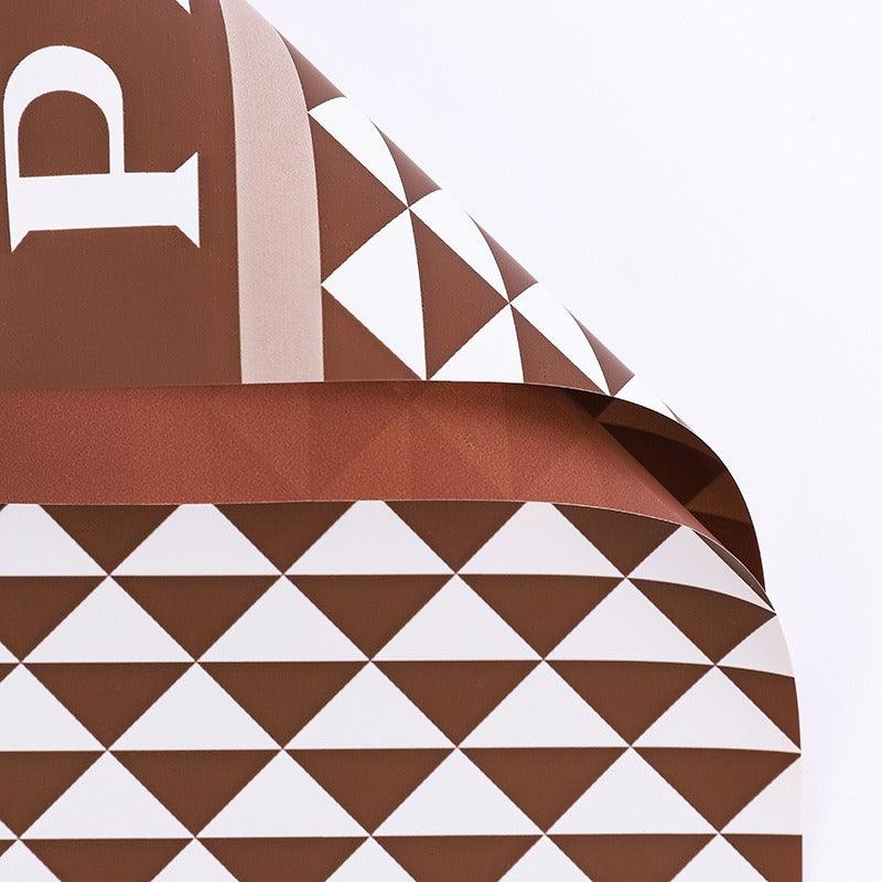 Luxury Style Floral Waterproof Flowers Wrapping Paper,22.8*22.8 inch - HUAYI