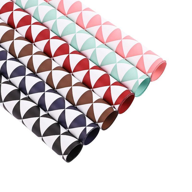 Luxury Style Floral Waterproof Flowers Wrapping Paper,22.8*22.8 inch - HUAYI