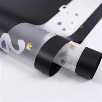 Petal Rain Flower Wrapping Paper Waterproof,22.8*22.8 inch.