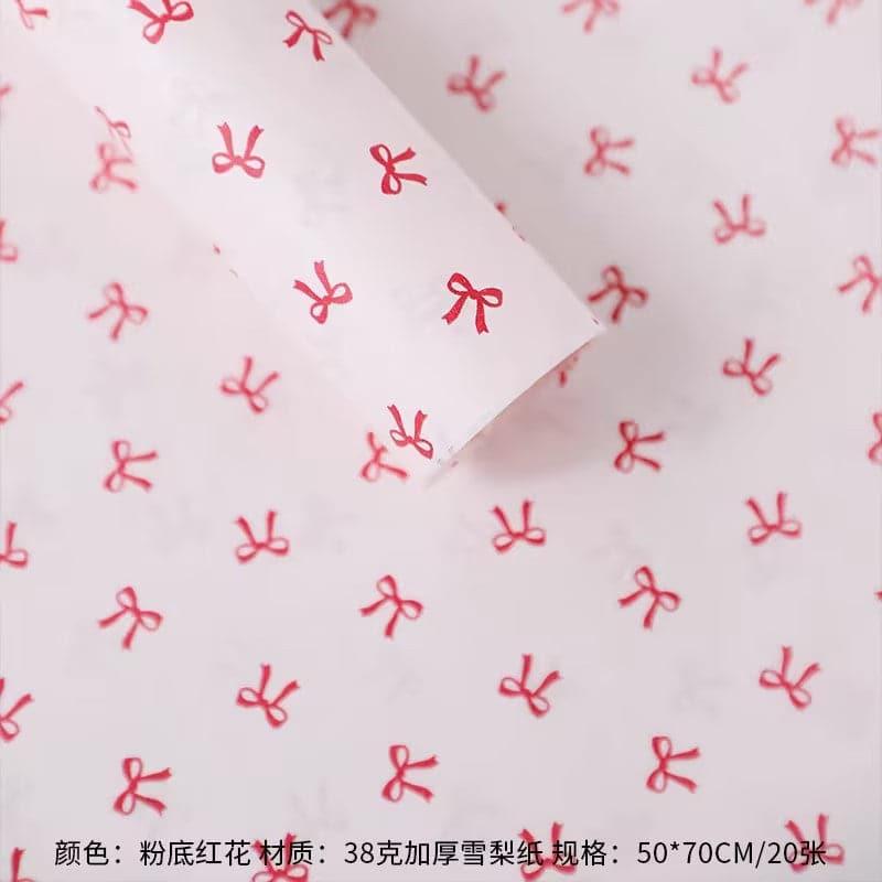 Rose Sydney Paper Floral Thickened Lining Paper Flower Wrapping Paper.