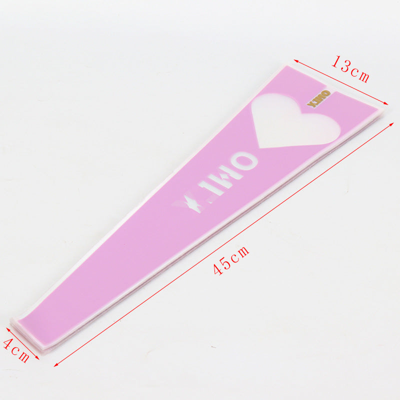 Heart Shaped Single Rose Sleeve Florist Bouquet.