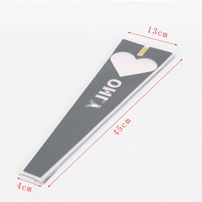 Heart Shaped Single Rose Sleeve Florist Bouquet.