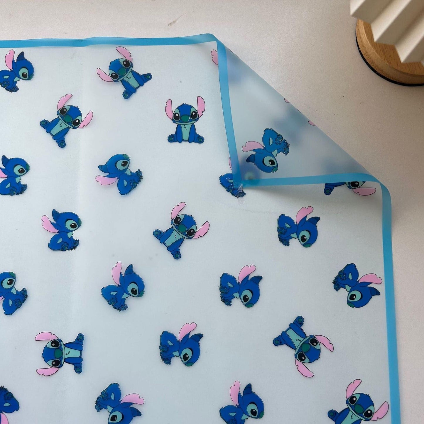 Stitch Waterproof Gift Floral Bouquet Flower Wrapping Paper,22.8*22.8 inch - HUAYI