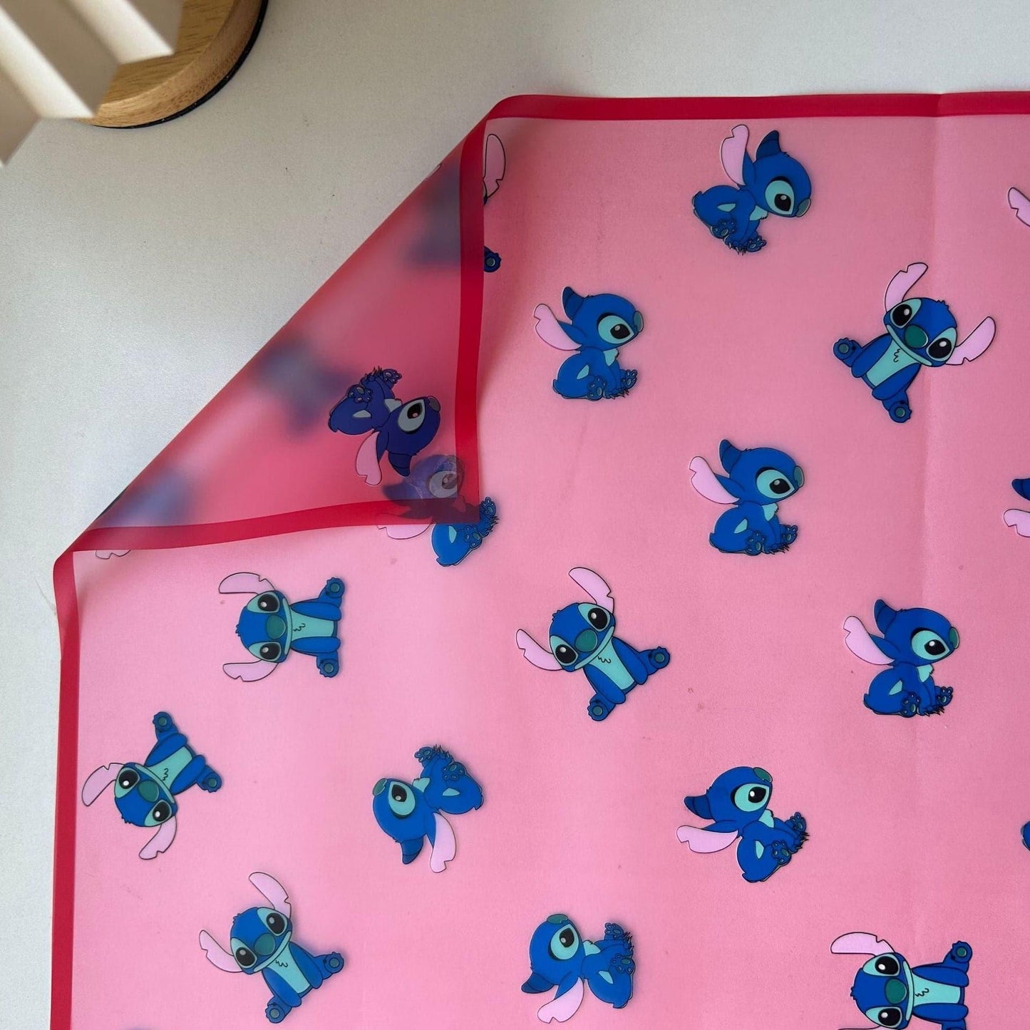 Stitch Waterproof Gift Floral Bouquet Flower Wrapping Paper,22.8*22.8 inch - HUAYI