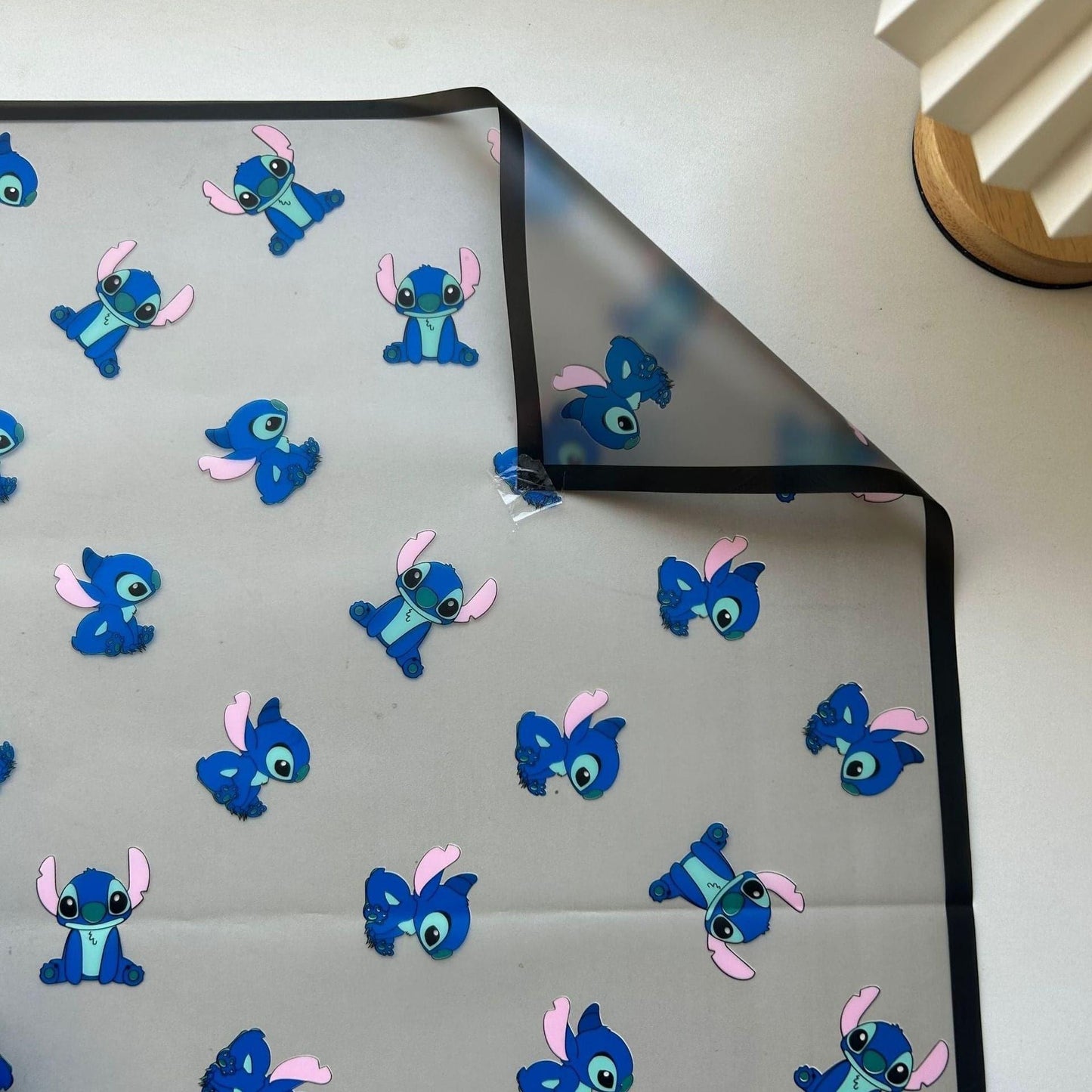 Stitch Waterproof Gift Floral Bouquet Flower Wrapping Paper,22.8*22.8 inch - HUAYI