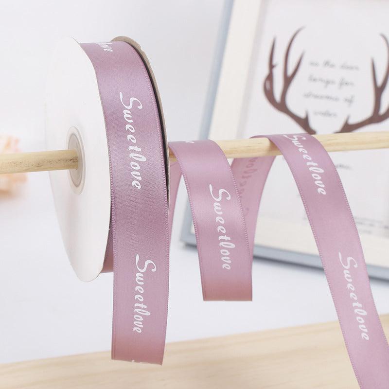 Suneshine Ribbon, Flower Packaging Material Bouquet 2.5cm 40 Yards - HUAYI