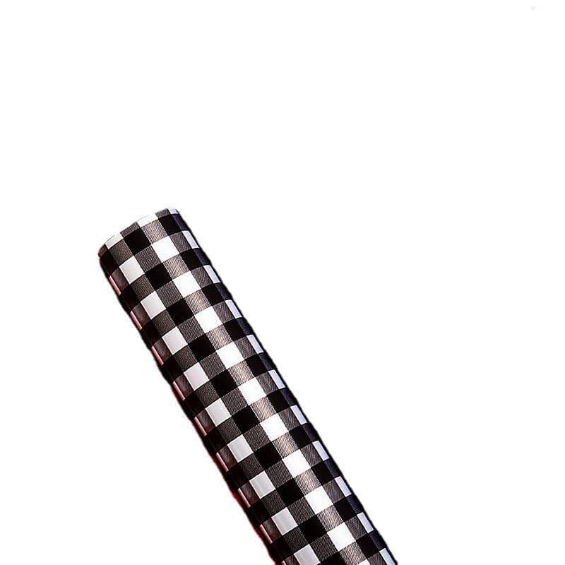 Waterproof Flower Plaid Bouquet Wrapping Paper,22.8*22.8 inch 20 sheet.