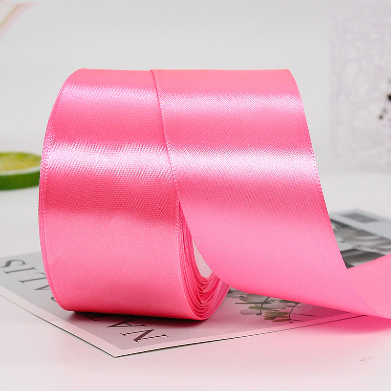 5cm Satin Ribbon Holiday Celebration Decoration Ribbon,25 yards