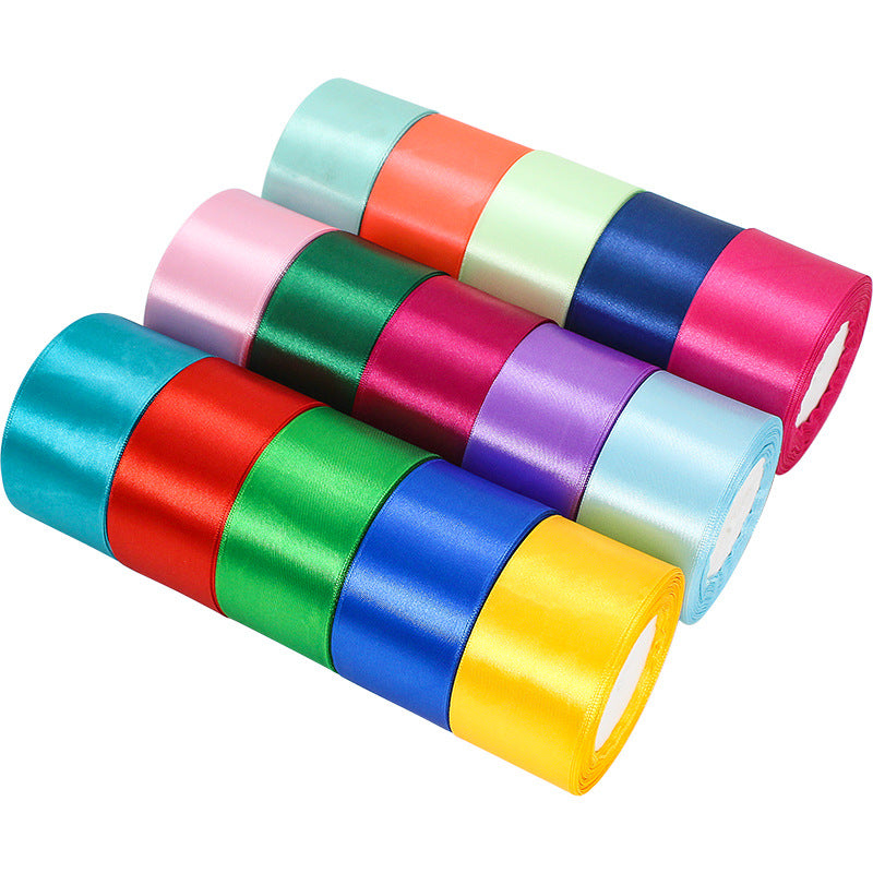 5cm Satin Ribbon Holiday Celebration Decoration Ribbon,25 yards