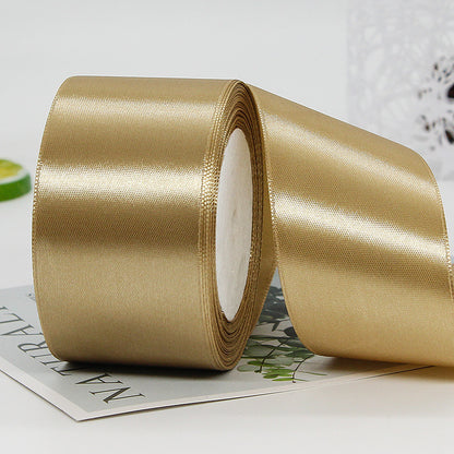 5cm Satin Ribbon Holiday Celebration Decoration Ribbon,25 yards