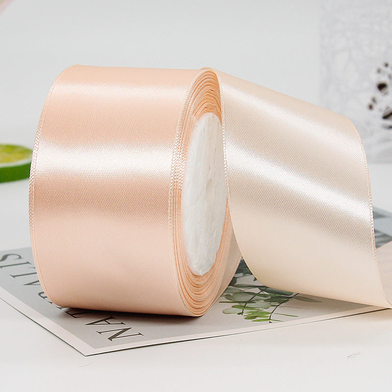 5cm Satin Ribbon Holiday Celebration Decoration Ribbon,25 yards