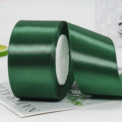 5cm Satin Ribbon Holiday Celebration Decoration Ribbon,25 yards