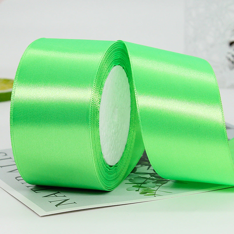 5cm Satin Ribbon Holiday Celebration Decoration Ribbon,25 yards