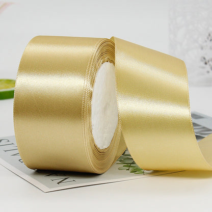 5cm Satin Ribbon Holiday Celebration Decoration Ribbon,25 yards