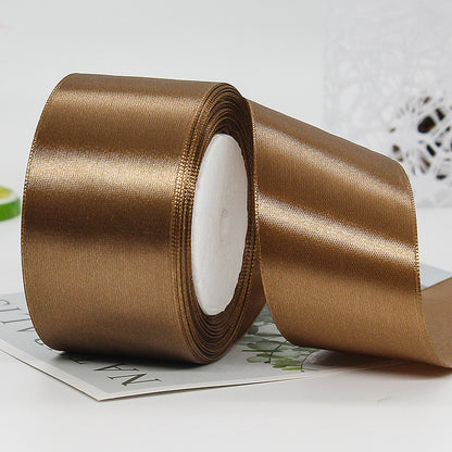 5cm Satin Ribbon Holiday Celebration Decoration Ribbon,25 yards